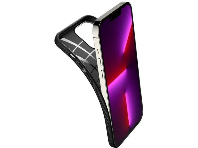 Spigen Case ACS03258 iPhone 13 Pro Liquid Air zwart