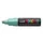 Verfstift Posca PC8K Brede punt 8mm schuin metallic groen