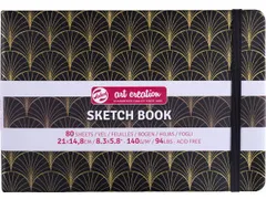 TAC schetsboek Art Deco 21x148cm