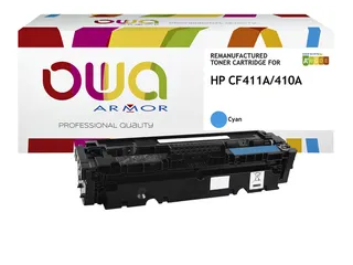 Tonercartridge OWA alternatief tbv HP CF411A blauw - 1