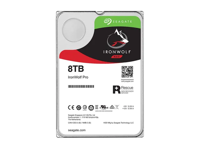 8TB, 3.5 inch, SATA 6Gb/s