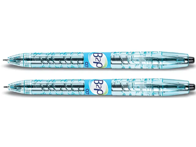 Gelschrijver Pilot B2P Gel 0.7 Begreen Medium punt Zwart