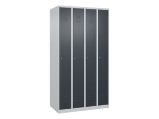 locker,HxBxD 1850x1000x500mm,4vak,vak B 250mm,cil.-slot - 1