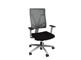 Nowy Styl Bureaustoel 4ME Netbekleding In Zilverkleur - 2