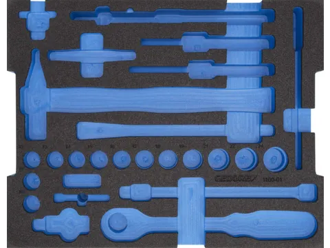 EI-1100-01 Schuimmodule 2/2 L-BOXX 136leeg