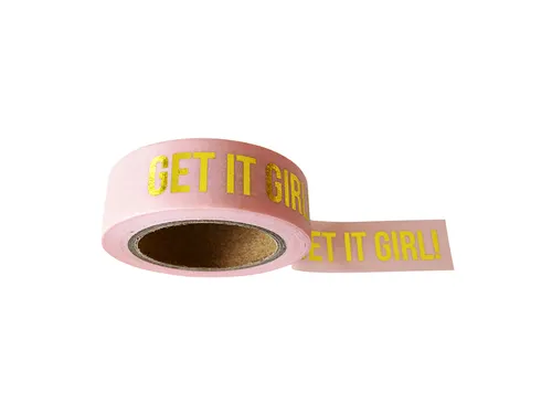 Tape Washi Blush Get It Girl roze 15mmx10m