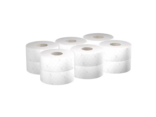 Scott 8614 ESSENTIAL toiletpapier jumbo 2-laags Pak a 12 Rol