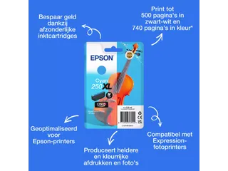 Inktcartridge Epson 250XL T16P24 blauw - 2