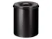 Papierbak met Vlamdover 80 liter 465mm x 54cm Zwart