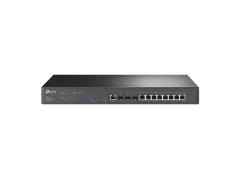 TP-Link Omada ER8411, Ethernet WAN, Gigabit Ethernet, Zwart
