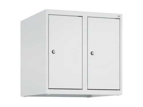 opzetkast,v. locker,2vak.,vak B 250mm,HxBxD 500x500x500mm,vleugeldeur