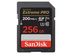 Extreme PRO 256GB SDHC Memory Card UHS-I