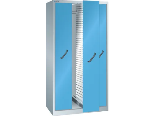 verticale kast,HxBxD 1950x1000x695mm,3uittrekwanden