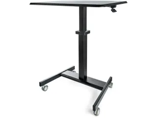 Zit Sta Mobiel Bureau 74-115cm Verstelbaar Blad 60x80cm - 1