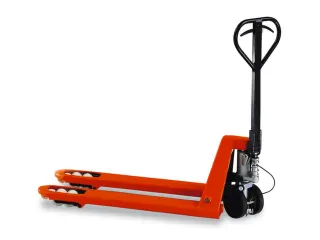 Palletwagen 2.5t Zwenk-/vorkwielen Rubber/nylon Dubbelvoudig 910mm - 1