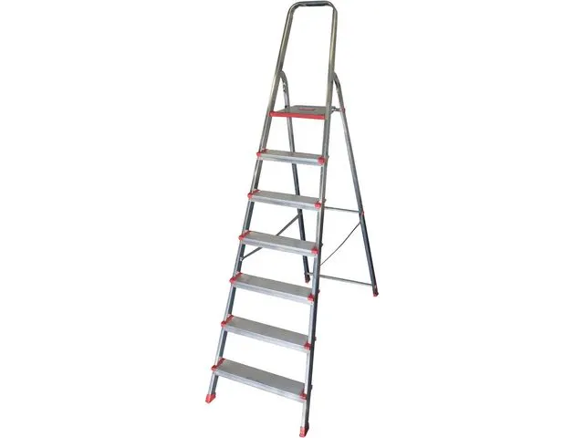 Steddy Trap, 7 Treden, Aluminium
