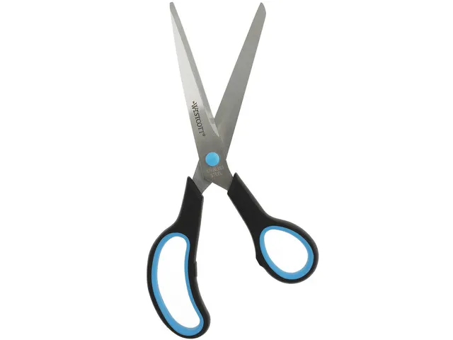 Schaar Westcott 24,7cm Easy Grip RVS soft grip