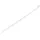 25 cm Witte Kabelbinders 1000 Stuks