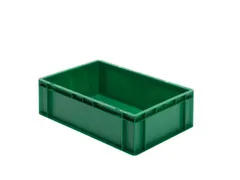 Euronorm-stapelbak 33l 175x600x400mm Wanden/bodem Gesloten Groen