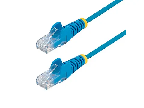 25cm Dunne CAT6 Ethernet Kabel Blauw