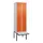 Z-garderobekast,HxBxD 2120x600x815mm,2vak,vak B 300mm,cil.-slot