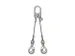 Élingue Multibrins 2Brins Cmu 0-45° 4 4T Ø Câble 18Mm Longueur Uti