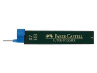 Potloodstift Faber Castell 0.7mm HB 12stuks