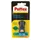 Secondenlijm Pattex met kwast flacon 5 gram op blister