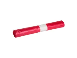 Afvalzak Propsac HDPE T25 70x110cm 120 Liter rood