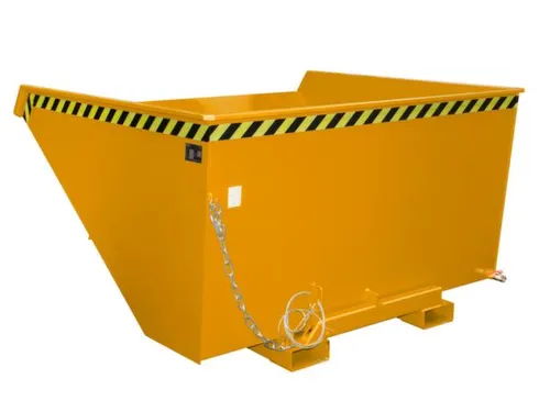 Kiepbak voor spaanders,HxLxB 1095x1720x1870mm,2,1m³,draagverm. 1500kg