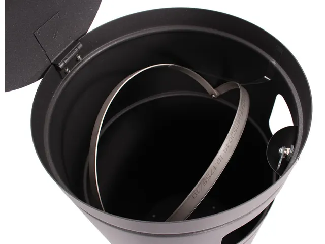 Bica 5070 Buitenafvalbak 75 Liter Antraciet