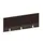baliepaneel bureau aanbouw achter NV bruin hickory BN2036-bruin 1200mm