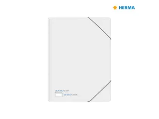 HERMA 10700 Etiketten gerecycled papier A4 25,4x10mm Wit 3780 stuks - 3