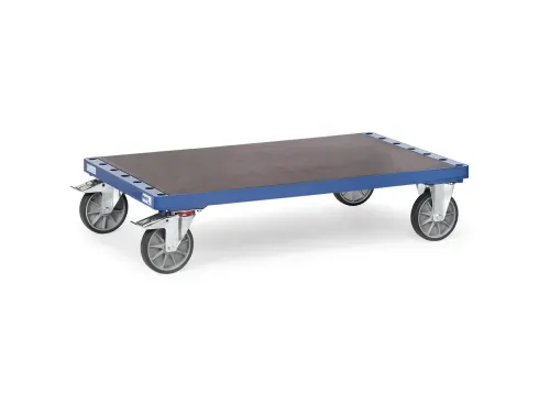 Platenwagen 4465 - Zonder Beugels 500kg 1600x800mm Massief Rubber