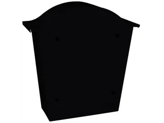 Wandbrievenbus Tatifan Zwart Staal - 3