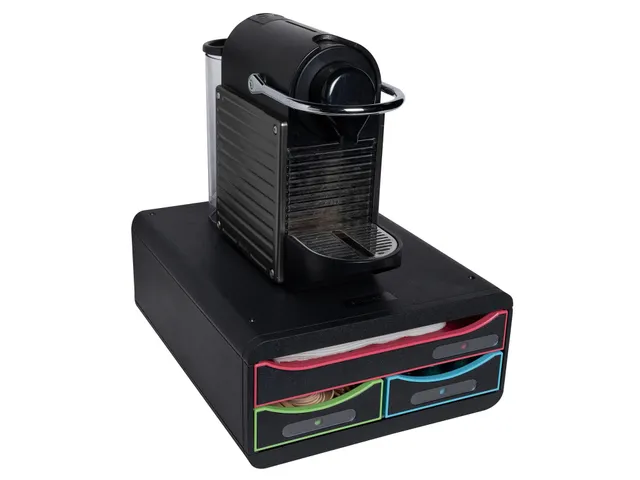 Module de classement Small-Box 3 tiroirs Black Office - Arlequin