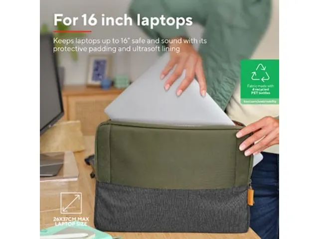 Housse pour ordinateur portable Lisboa 16 inch vert
