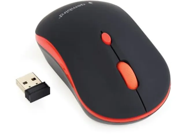 Draadloze Optische Muis, Rood