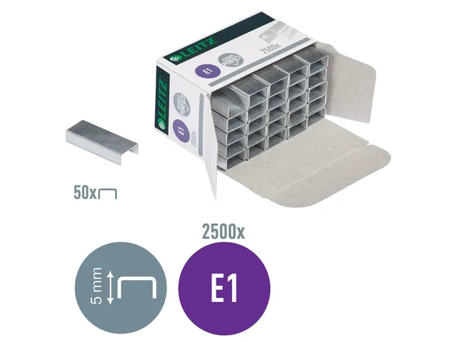 Nieten Leitz E1 verzinkt 2500 stuks