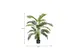Kunstplant Mica Areca palm in pot groen 120x140cm