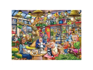 Wasgij Mystery 28 Kat-en-muisspel Puzzel 1000 stukjes - 2