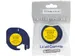 compatible LetraTAG tape voor Dymo 91202, 12 mm, plastic, geel
