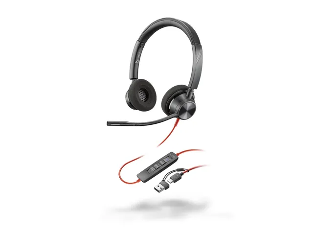 Headset HP POLY Blackwire 3320 Stereo USB-C