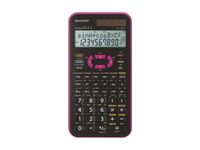 Calculator Sharp-EL520XPK zwart-roze wetenschappelijk