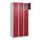 lockerkast,HxBxD 1850x900x500mm,3x5vakken,vak B 300mm,cil.-slot