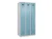 locker voor scheiding van kleding,HxBxD 1850x900x500mm,3vak