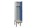 locker voor scheiding van kleding,HxBxD 2120x400x815mm,1vak