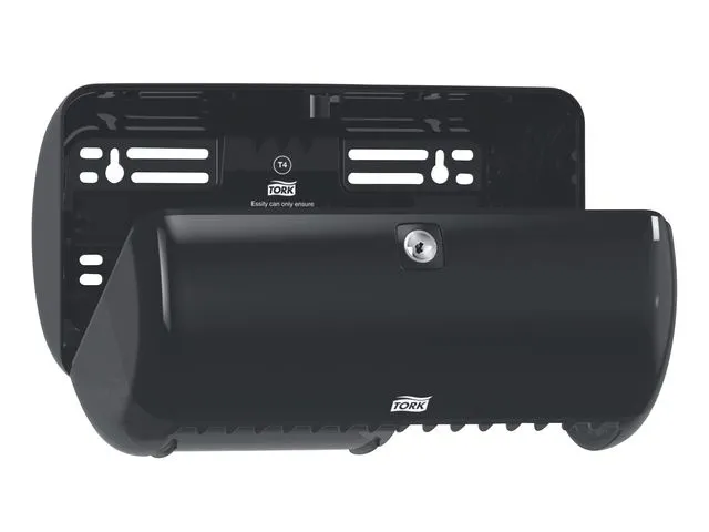 Tork 557008 T4 Toiletpapier Dispenser Elevation Twin Zwart
