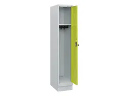 schoollocker,HxBxD 1630x300x500mm,1vak,vak B 300mm,draaigrendel,sokkel