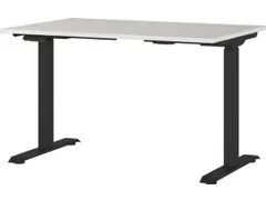 Elektrisch ihv bureau,HxBxD 720-1200x1200x800mm,blad lichtgrijs
